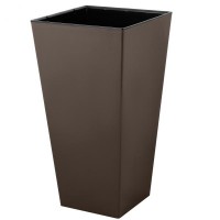 Горшок для цветов InGreen London CUBE 250*250*470 мм.19,4 л с дренажной вставкой, француз. платан